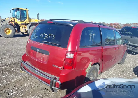 2010 Dodge Grand Caravan Se z USA, uszkodzony, nr VIN 2D4RN4DE0AR248362